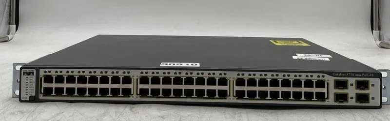 Коммутатор Cisco Catalyst WS-C3750V2-48PS-S 48-Port PoE Switch WS-C3750-48PS-S