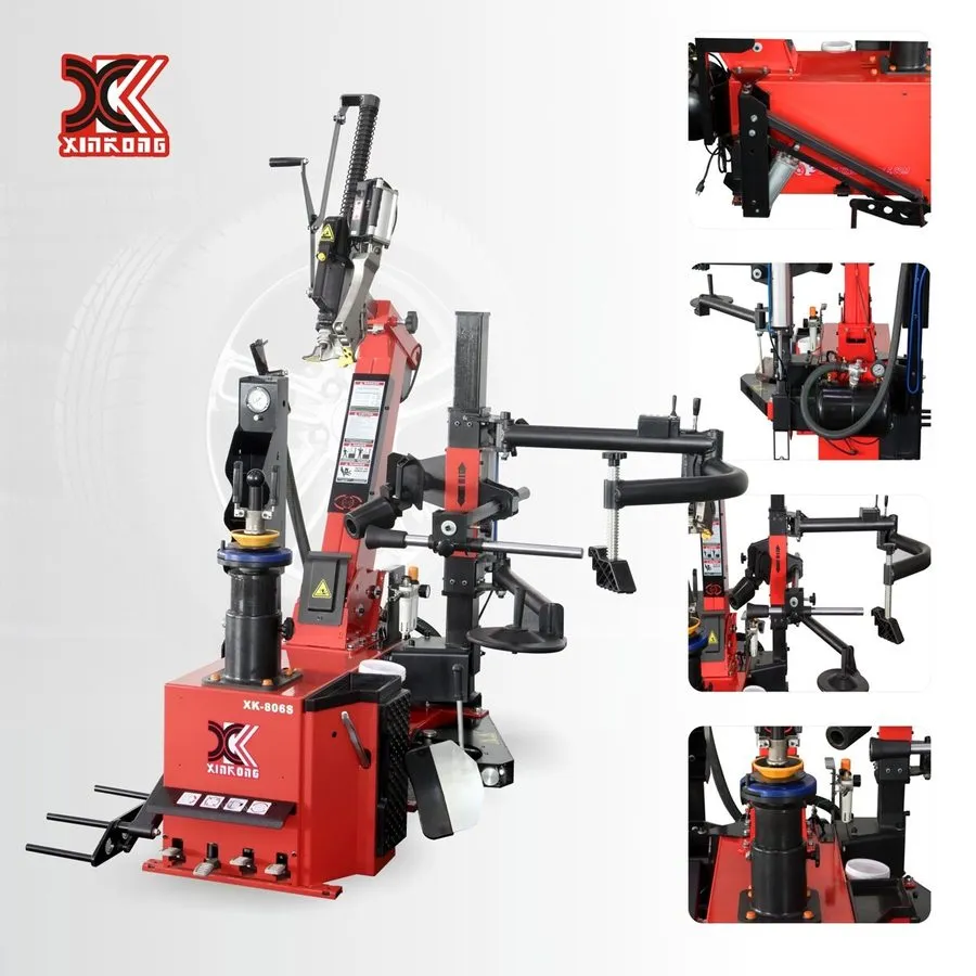 Шиномонтажный станок Dual Helper Arm Tire Changer XK‑806S &Blast Inflator+70D Wh — фото лота 2