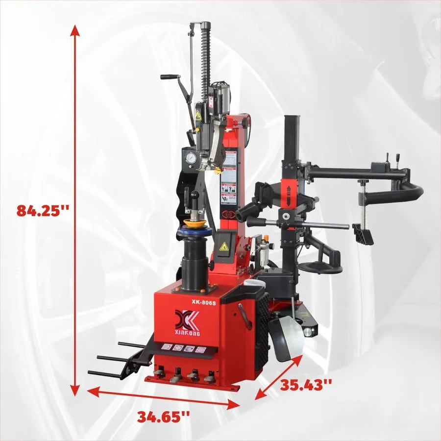 Шиномонтажный станок Dual Helper Arm Tire Changer XK‑806S &Blast Inflator+70D Wh — фото лота 3