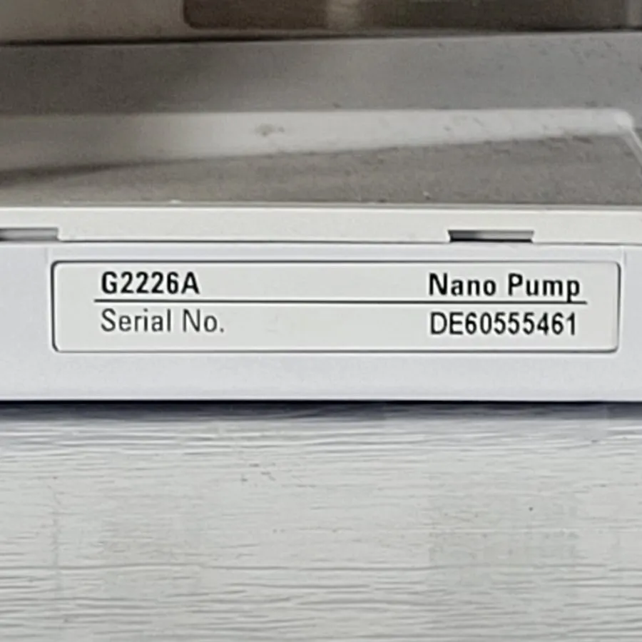 Хроматограф Agilent 1260 Infinity Series HPLC G2226A Nano Pump #16394 — фото лота 2