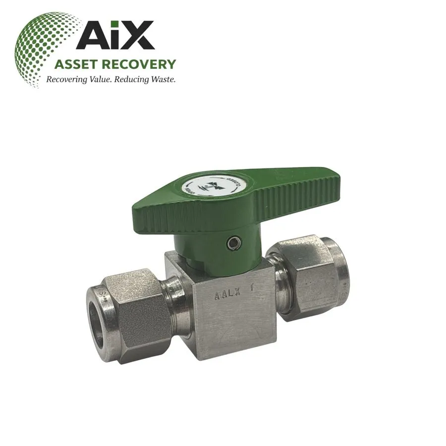 Клапан Swagelok SS-6P4T Plug Valve 3/8" Stainless Tube Fitting