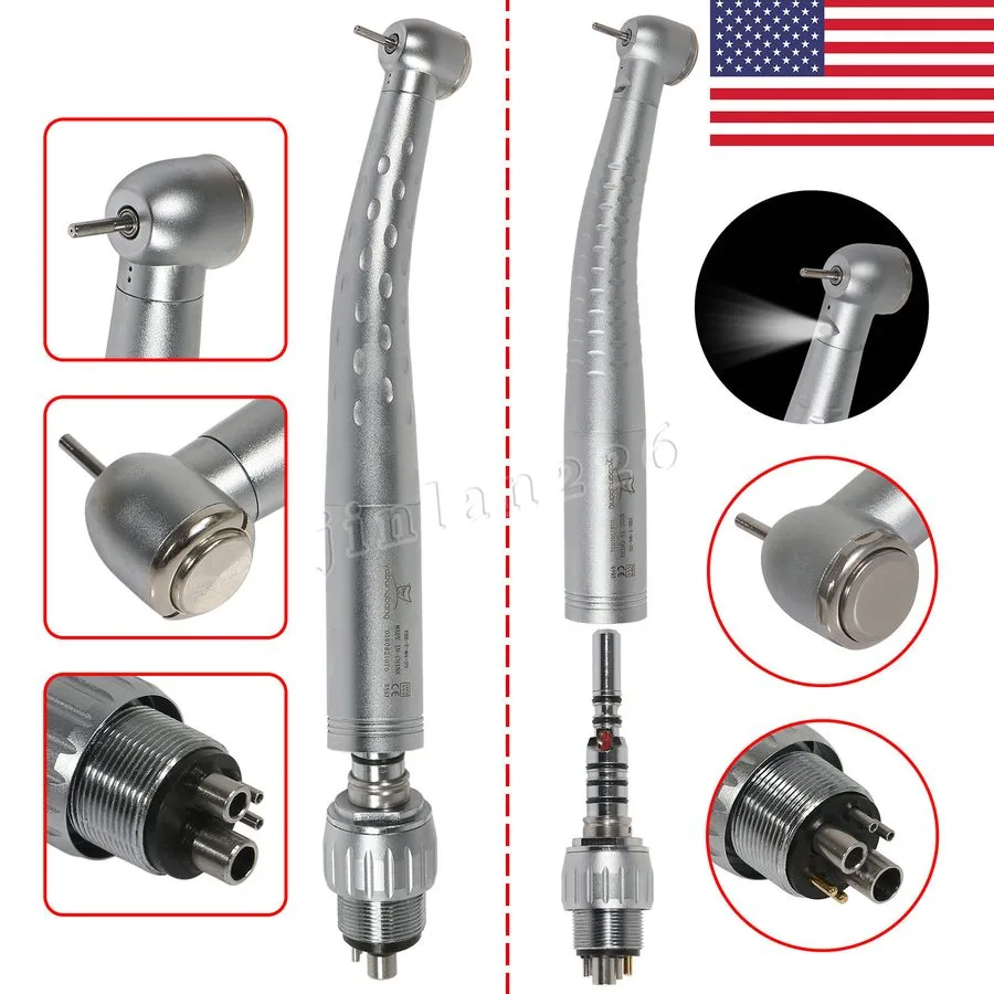 Оптический модуль Yabangbang Dental High Speed /LED Fiber Optic Handpiece/4/6 Ho — фото лота 2
