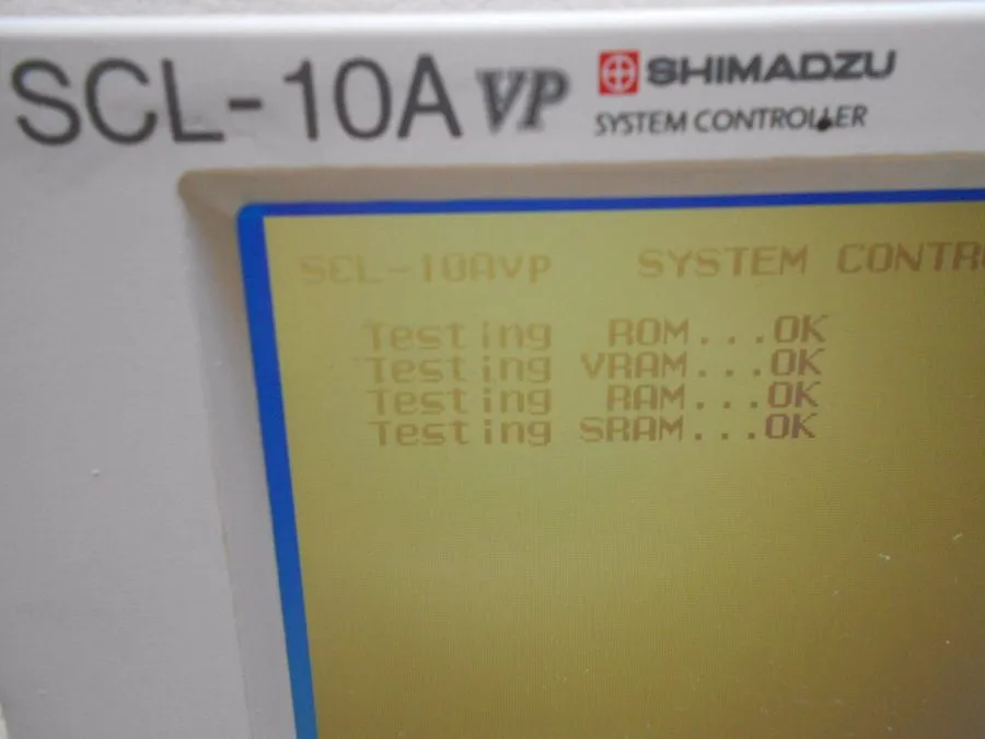 Хроматограф Shimadzu SCL-10AVP HPLC System Controller Excellent — фото лота 1