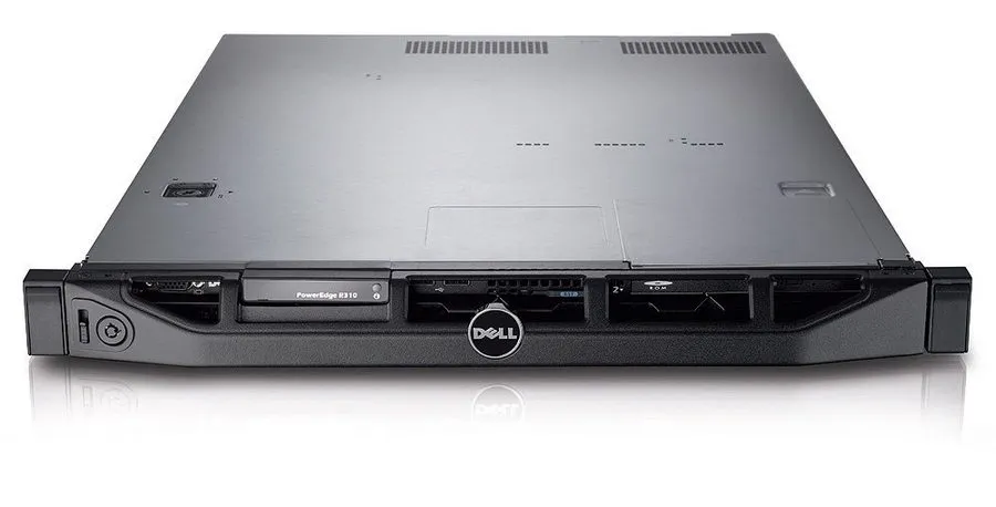 Сервер DELL POWEREDGE R310 QUAD CORE X3470 2.93GHz 12GB RAM 1TB DRIVE