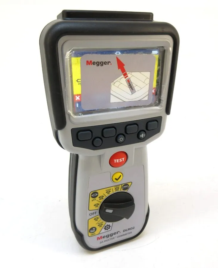 Тестер Megger DLRO2 2A Ducter Micro-Ohmmeter Complete Kit w/ Case & Leads