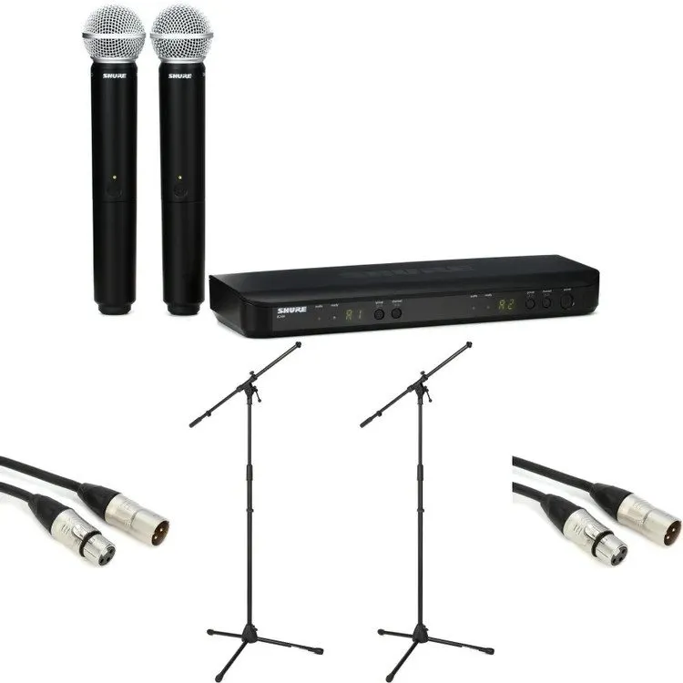 Радиосистема Shure BLX288/SM58 Dual Handheld Wireless SM58 Microphone System 202
