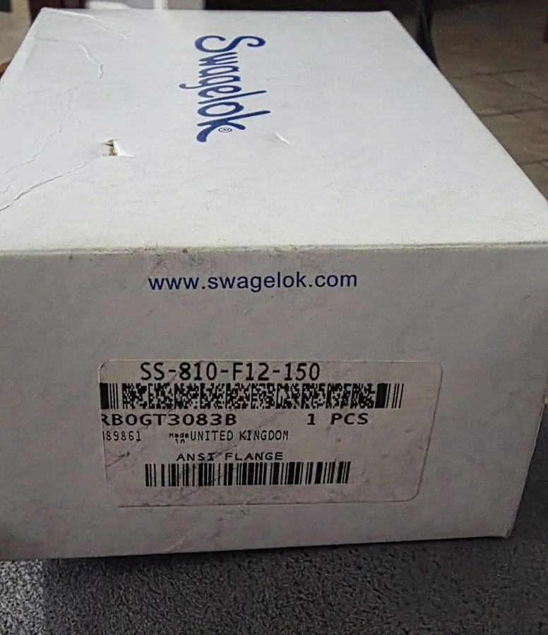 Фитинг Swagelok ANSI 3/4 150# Flange SS-810-F12-150 1/2" Tube Fitting 316 Stainl — фото лота 1