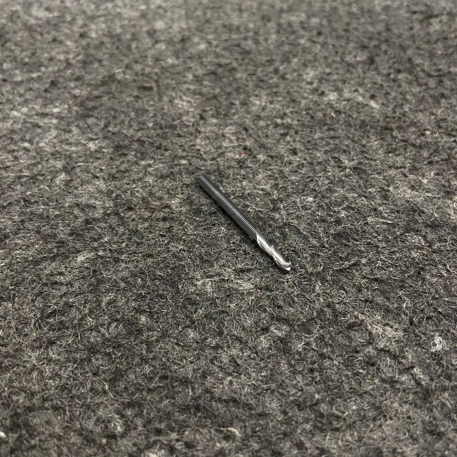Режущий инструмент HAAS 1/8" Dia Carbide Ball End Mill 2 Flute 1/8" Shank x 3/8"