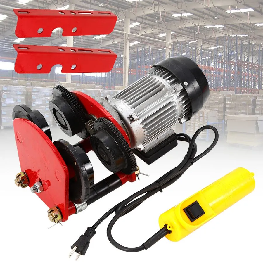 Таль 1Ton/2200lbs Electric Chain Hoist Motor Speed 1400r/Min Power Trolley 500W