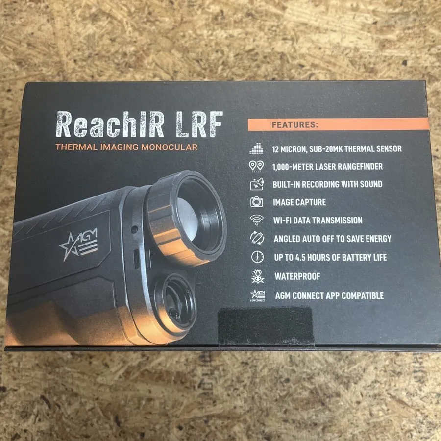 Оптико-электронная система AGM ReachIR LRF 35-640 Thermal Monocular 640x512 / 12