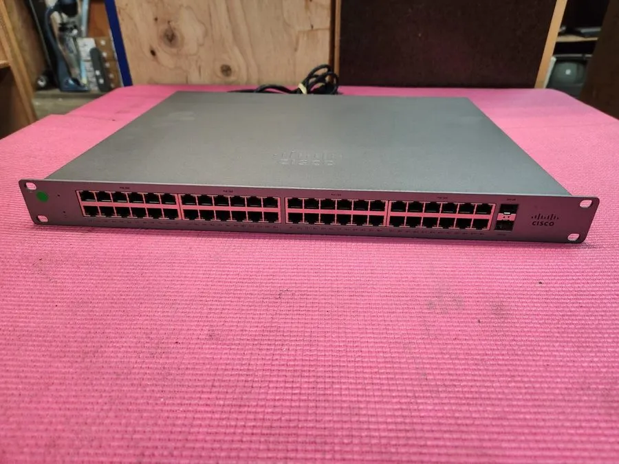 Коммутатор Cisco Meraki Go GS110-48P-HW 48 Port Poe Ethernet Switch