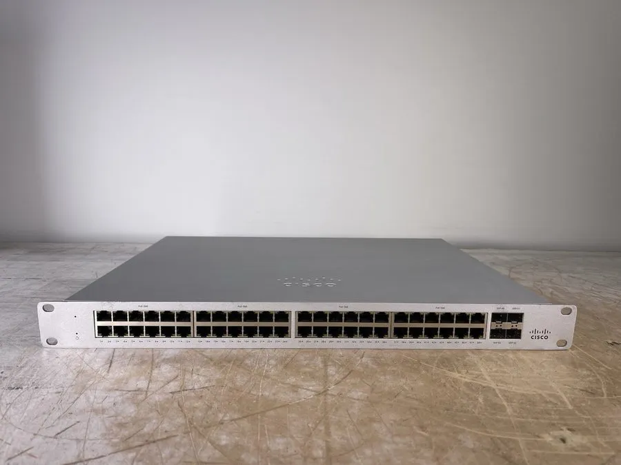 Коммутатор Cisco Meraki MS120-48LP 48-Port GbE PoE+ Switch 370W 4x 1G SFP