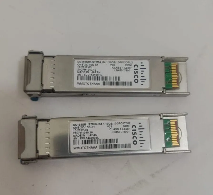 Трансивер Cisco ONS-XC-10G-S1 10GE LR XFP Transceiver 10-2012-03/04 OC192SR1/STM