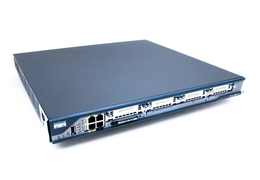 Маршрутизатор CISCO 2801 2-Port 10/100mbps Voice Router ios-15.1 CME 8.6 PVDM2 C