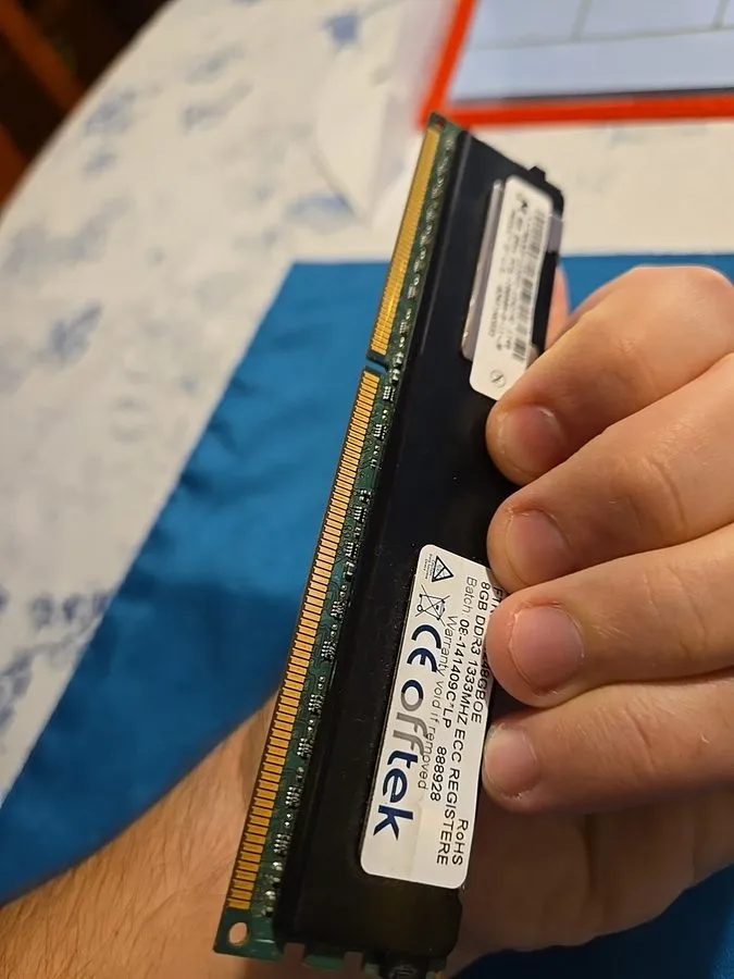 Модуль памяти Offtek 16GB, 8GBx2 DDR3-1333 2RX4 ECC(SERVER RAM) FTR31351248GBOE — фото лота 3
