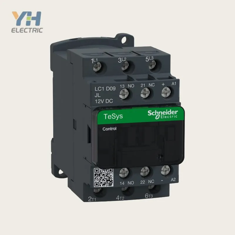 Контактор Schneider LC1D09JL TeSys Deca three-pole contactor 9 A,12V DC