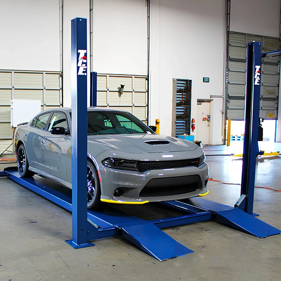 Автоподъёмник TCE 9,000 LBs 4 Post Car Lift, 110 VAC, 60 Hz, 1 Ph, QJY4040-DS — фото лота 2