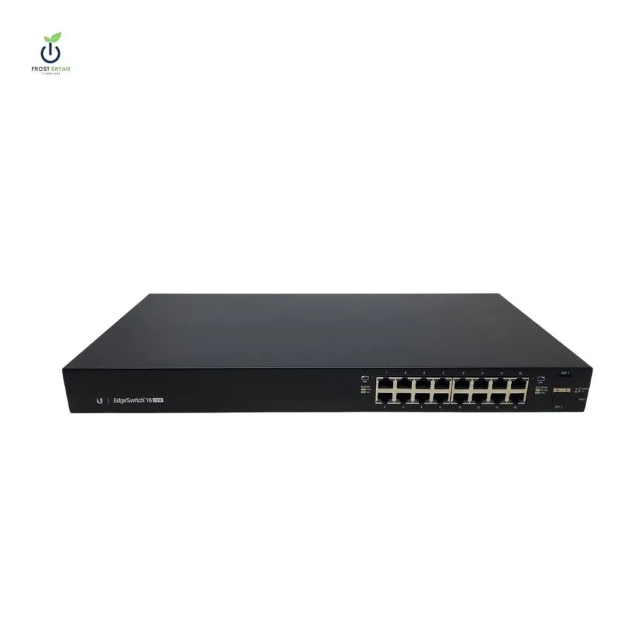 Коммутатор Ubiquiti EdgeSwitch 16 150W ES-16-150W 16-Port PoE+ Network Switch — фото лота 1