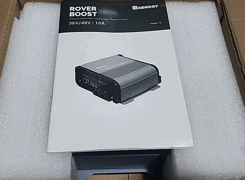 Аккумулятор Renogy Boost 10A 36V/48V Auto DC Input MPPT Solar Charge Controller