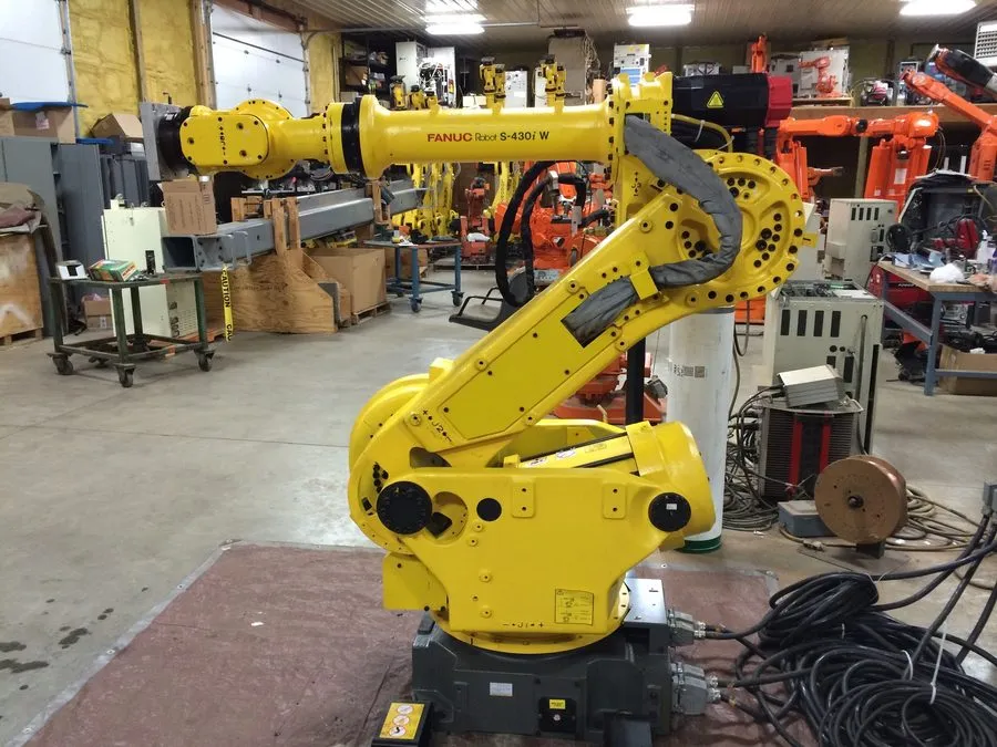 Тахеометр Fanuc Robot, Welding robot, Fanuc R2000, Robot, Fanuc 430 robot, ABB