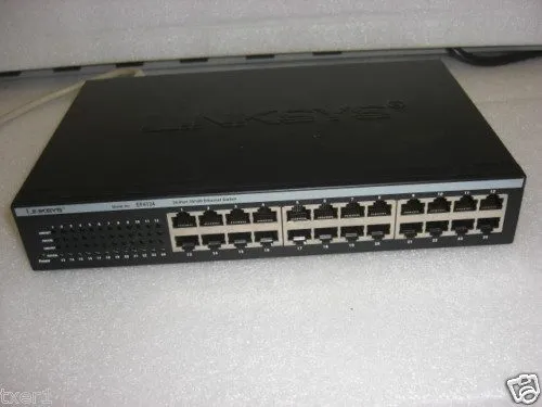 Коммутатор Cisco Linksys EF4124 24-Port 10/100 Ethernet Switch i682