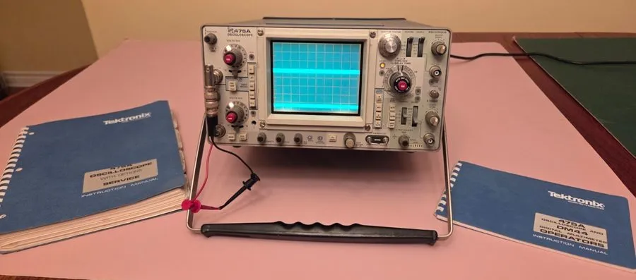 Осциллограф Tektronix 475A Oscilloscope & 2 Original Manuals