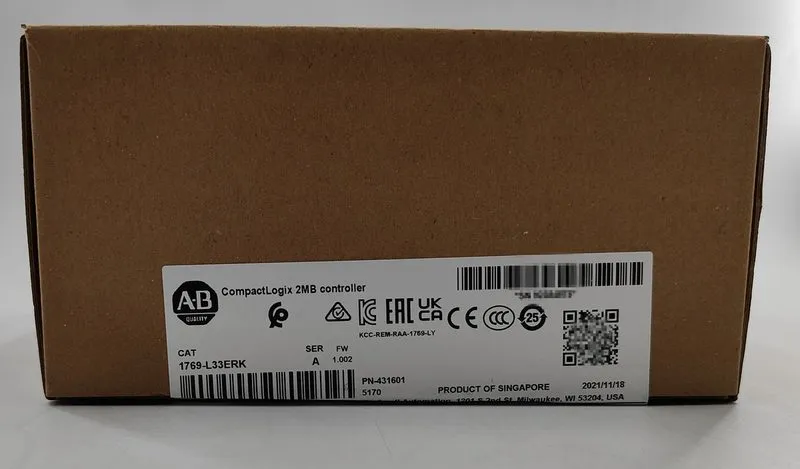 Контроллер Allen-Bradley 1769-L33ERK CompactLogix 2 MB Motion Controller