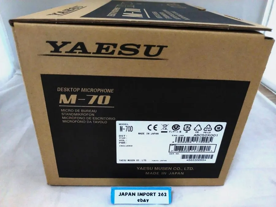 Выносной микрофон Yaesu M-70 (Successor to MD-100A8X) Desktop Microphone Standin