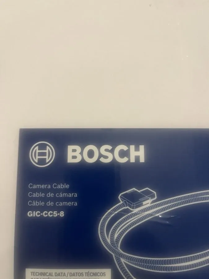 Камера Bosch Inspection Camera Cable GIC-CC5-8 5 Ft High-Res Slim Head IP67 — фото лота 2