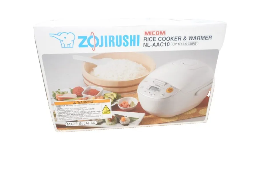 Рисоварка Zojirushi NL-AAC10 5.5 cups Micom Rice Cooker and Warmer Steamer Japan