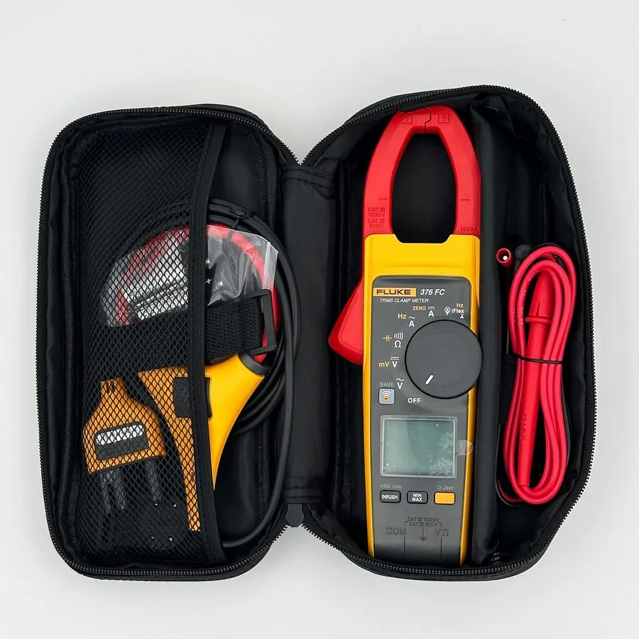 Тестер Fluke 376 True RMS AC/DC Clamp Meter with Iflex — фото лота 1