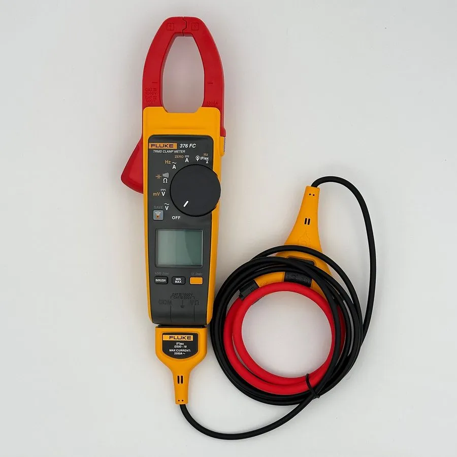 Тестер Fluke 376 True RMS AC/DC Clamp Meter with Iflex — фото лота 2
