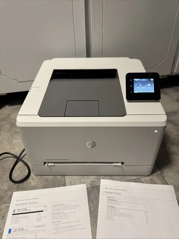 Лазерный принтер HP LaserJet Pro M255dw Wireless Laser Printer 206X Parts Or Rep — фото лота 1