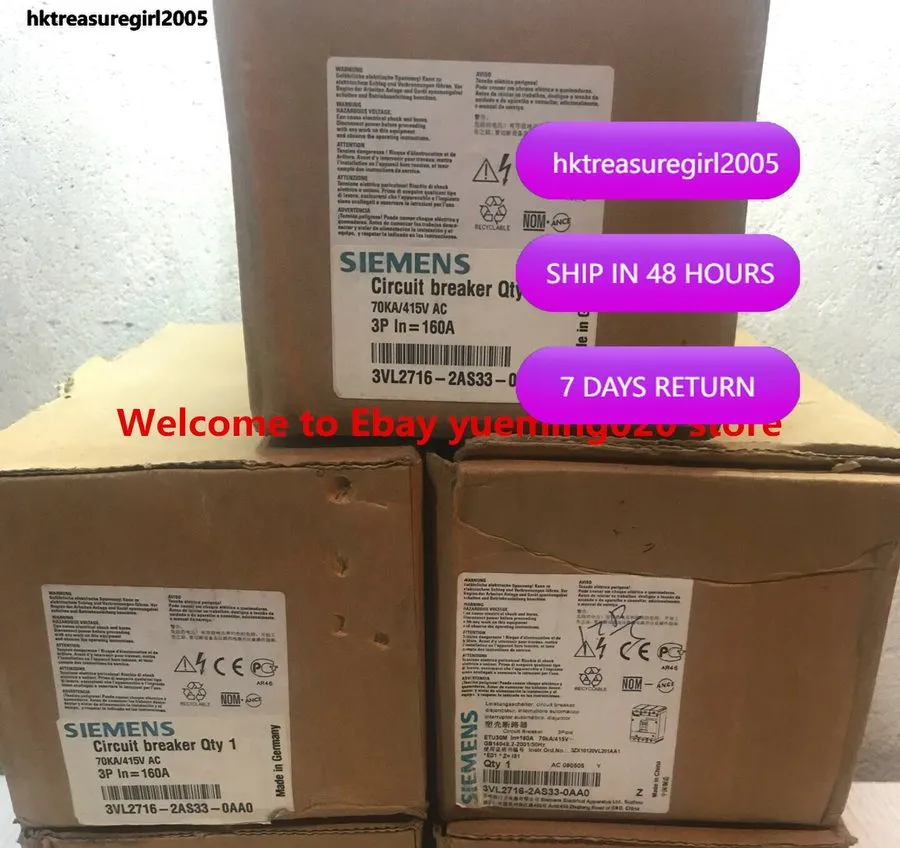 Автоматический выключатель Ship Siemens 3VL2716-2AS33-0AA0 Circuit breaker
