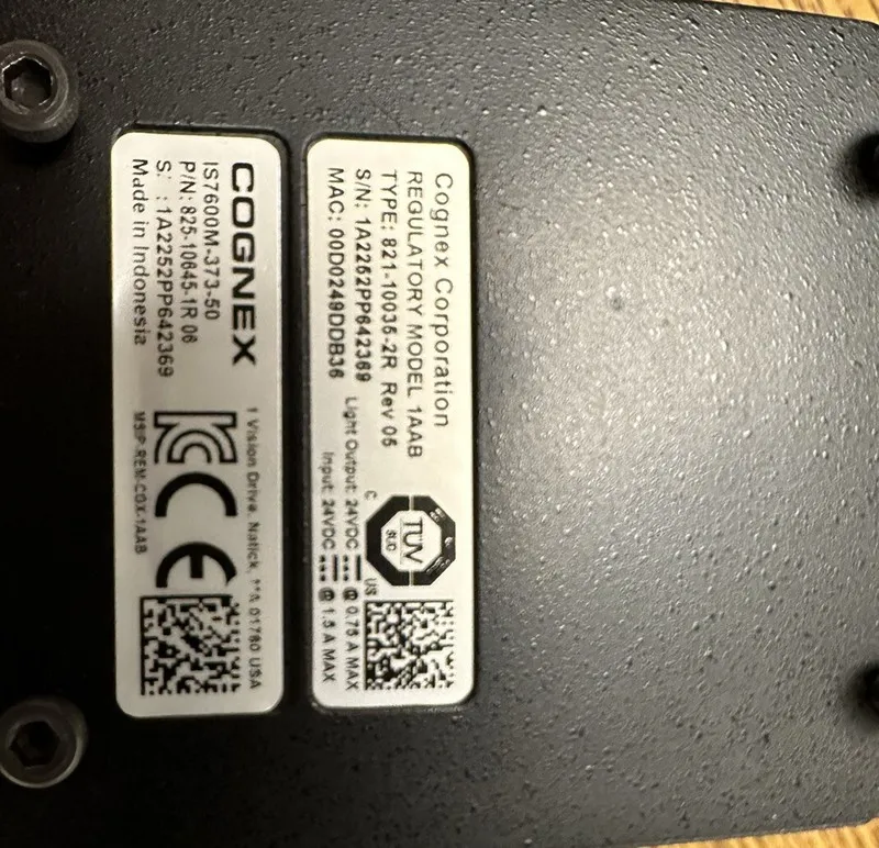Прибор поиска коммуникаций Cognex IS7600M-373-50 Insight Vision System Camera Re