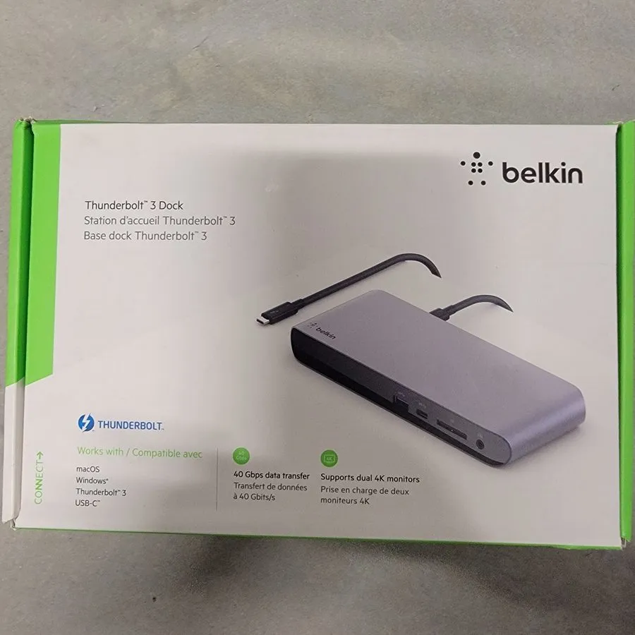 Док-станция Belkin Thunderbolt 3 Dock Pro USB-C F4U097TT
