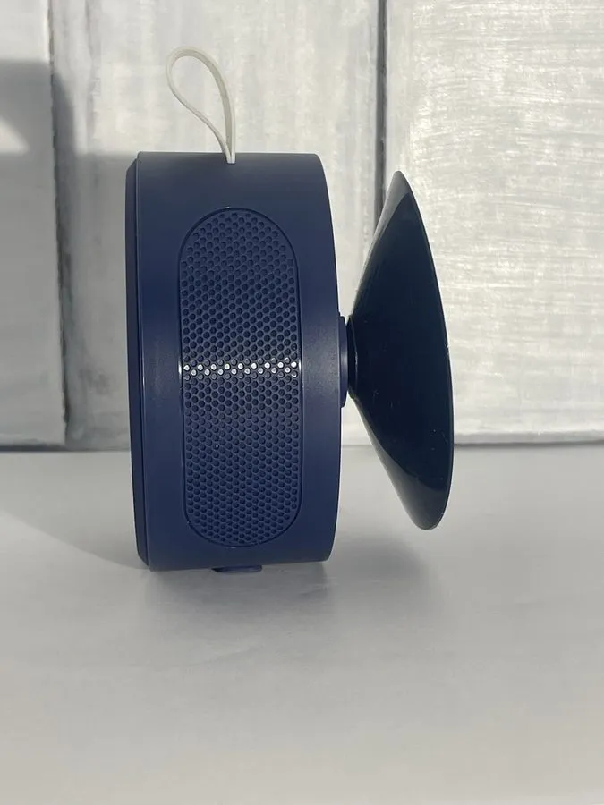 Вакуумная присоска Atomi AT1561 Portable Bluetooth Speaker w/ Suction Cup, Blue — фото лота 2