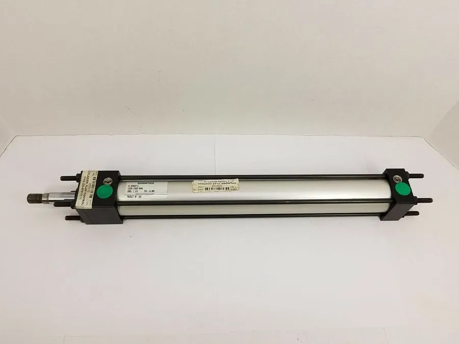Пневмоцилиндр Numatics ZL-939627-5 X1EQK-12A2C-BAA0 Pneumatic Air Cylinder 12" S — фото лота 1