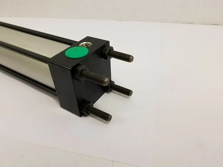 Пневмоцилиндр Numatics ZL-939627-5 X1EQK-12A2C-BAA0 Pneumatic Air Cylinder 12" S — фото лота 3