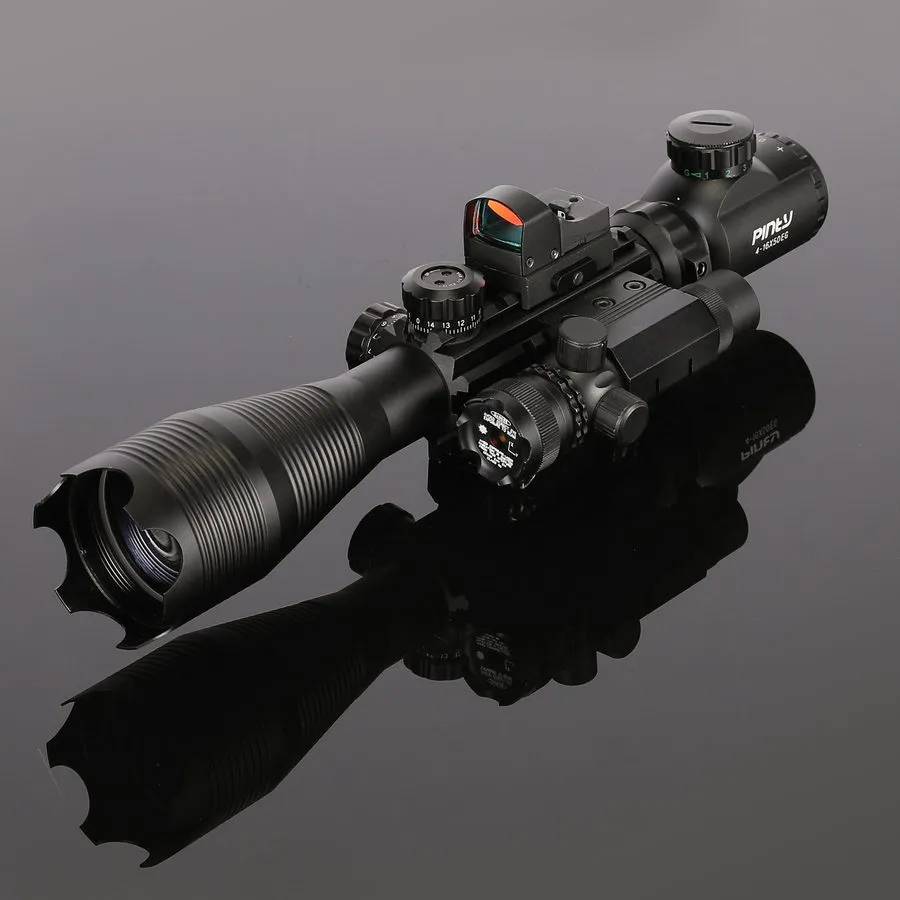 Оптико-электронная система 4-16x50 AO Hunting Rifle Scope Dual Illuminated Range
