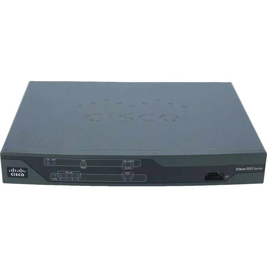 Маршрутизатор Cisco C887VAM-K9 Router 4-Port Switch — фото лота 1