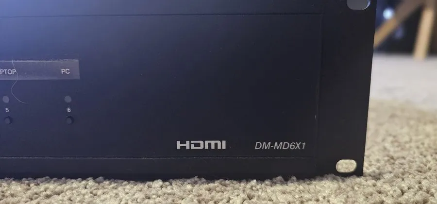 Матричный коммутатор Crestron DM-MD6X1 Digital Media HDMI Matrix Switcher