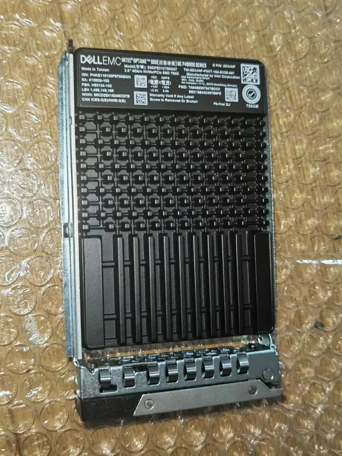 SSD-накопитель P4800X Intel 750GB Optane SSD DC SSDPE21K750GAT 2.5" 6Gb/S Nvme/P