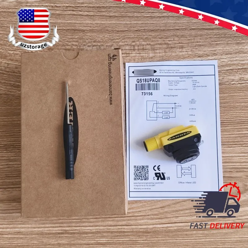 Фотоэлектрический датчик Banner QS18UPAQ8 photoelectric sensor