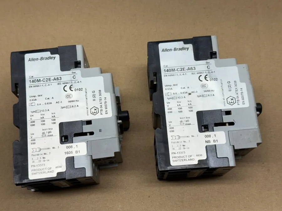 Автоматический выключатель Allen Bradley 140M-C2E-A63 Motor Protection Circuit B