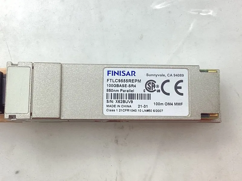 Трансивер Finisar FTLC9558REPM 100m Parallel MMF 100G QSFP28 Optical Transceiver — фото лота 3