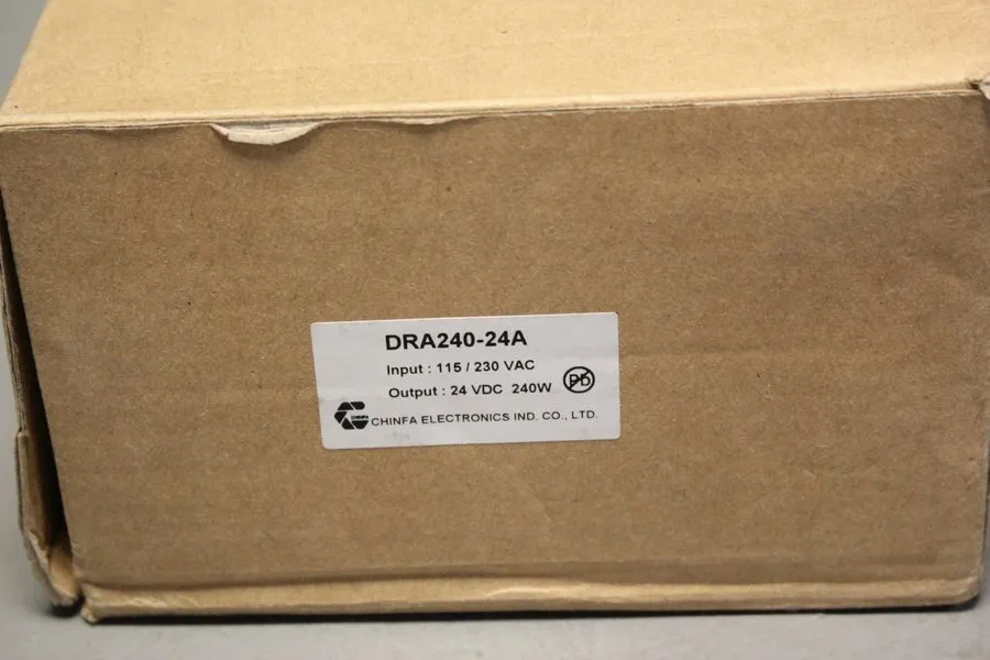 Блок питания Chinfa DRA240-24A 24VDC 10A 240W DIN Rail Power Supply