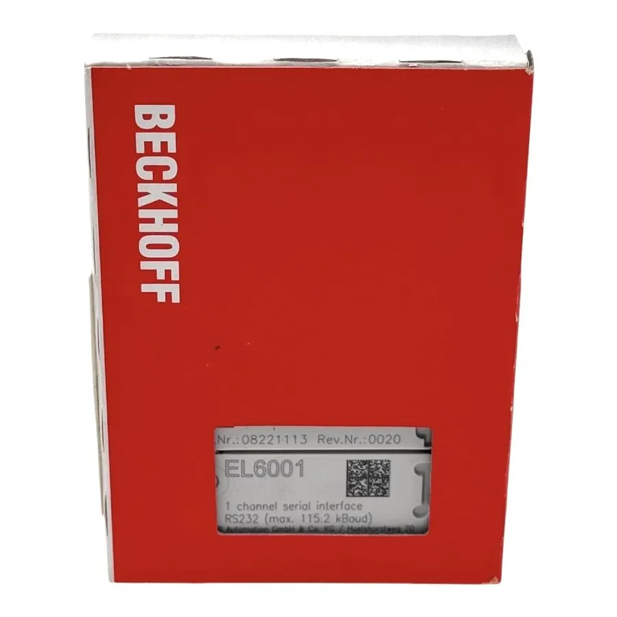 Модуль ввода-вывода EL6001 EtherCAT Terminal Communication