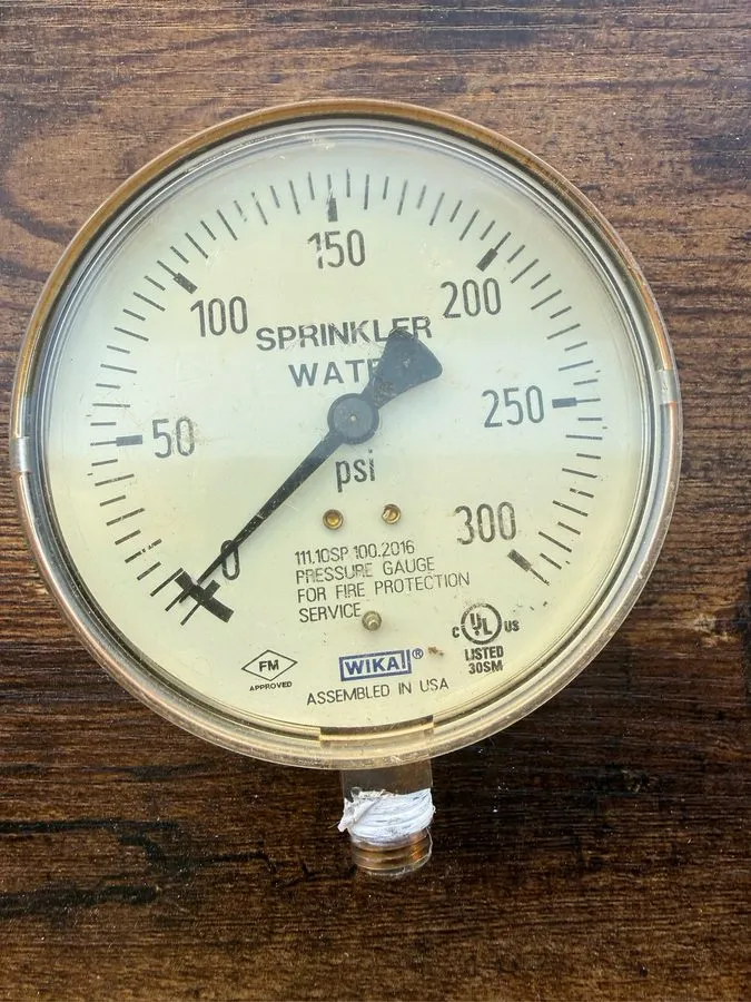 Трубопроводная арматура Wika Instruments 4276095 111.10SP 4" Air/Water Pressure 