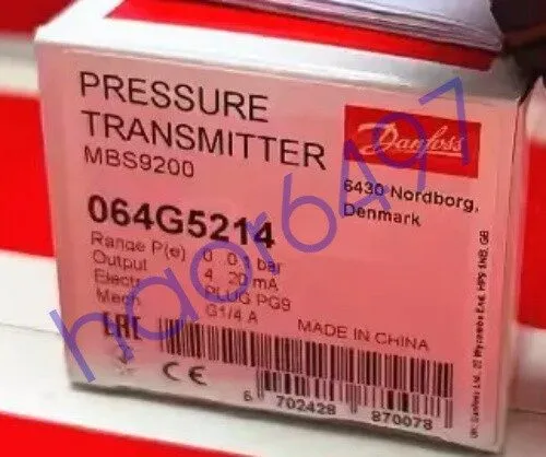 Датчик давления Danfoss Pressure Transmitter Sensor MBS9200 064G5232 0-0.2bar